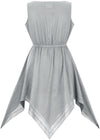 Robyn Midi Chemise Limited Edition Silver Pewter