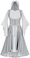 Tauriel Maxi Set Limited Edition Silver Pewter Silver Embroidery