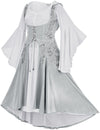 Tauriel Maxi Set Limited Edition Silver Pewter Silver Embroidery