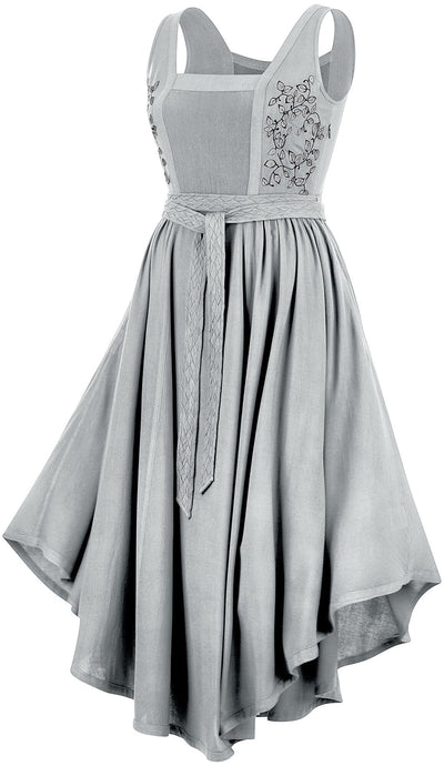 Belle Maxi Overdress Limited Edition Silver Pewter