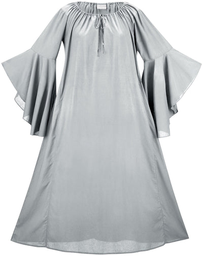 Angeline Maxi Chemise Limited Edition Silver Pewter