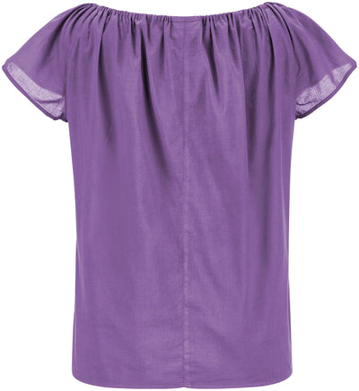 Liesl Tunic Limited Edition Purple Thistle