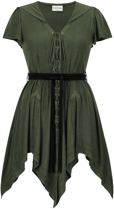 Robyn Midi Overdress Limited Edition Moss Green