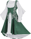 Tauriel Maxi Set Silver Embroidery