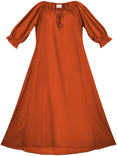 Brigid Maxi Chemise Limited Edition Pumpkin Spice