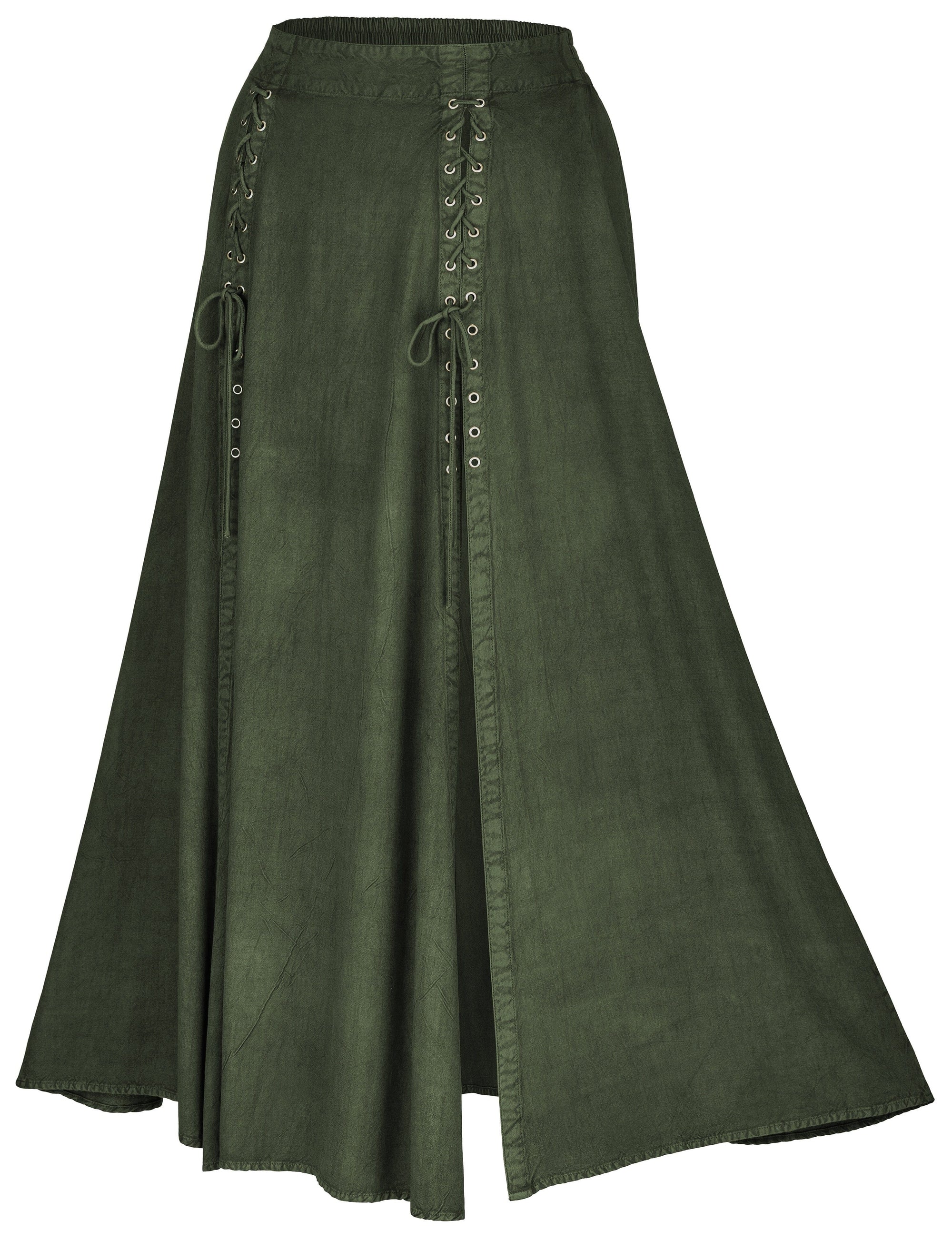 Rowan Maxi Overskirt Limited Edition Moss Green