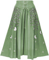 Celestia Maxi Overskirt Limited Edition Spring Basil