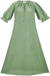 Brigid Maxi Chemise Linen Limited Edition Spring Basil